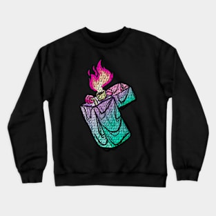 Fire from a lighter Crewneck Sweatshirt